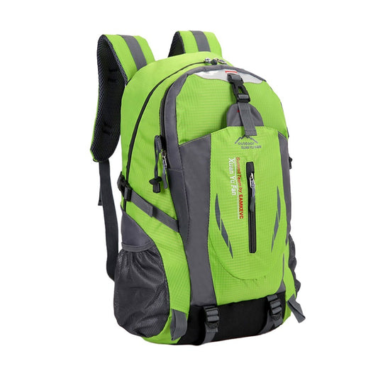Water-resistant Hiking Backpack Camping Bag Outdoor Sport Travel Rucksack Green