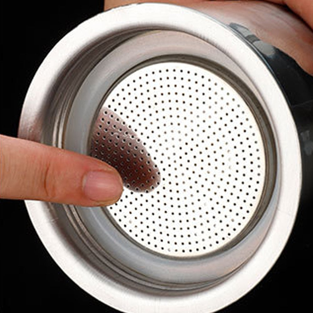 100ML Stainless Steel Coffee Maker Latte Moka Pot Suitable for Induction Cookers