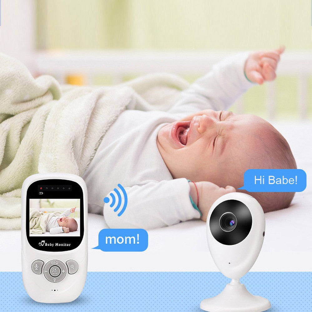 Baby Monitor with Camera 2.4-inch Display Screen Home Night Vision Camera