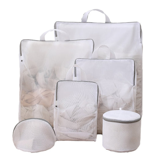 6Pcs Honeycomb Mesh Laundry Bags Bra Socks Lingerie Wash Bag for Washing Delicates