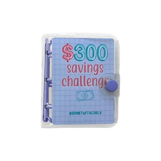 Mini Binder Savings Challenge Budget Envelopes Wallet Planners Book Style 2
