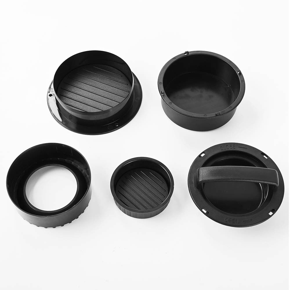 2 X 4-in-1 Burger Press Hamburger Patty Maker Mold Set with 100 Baking Paper