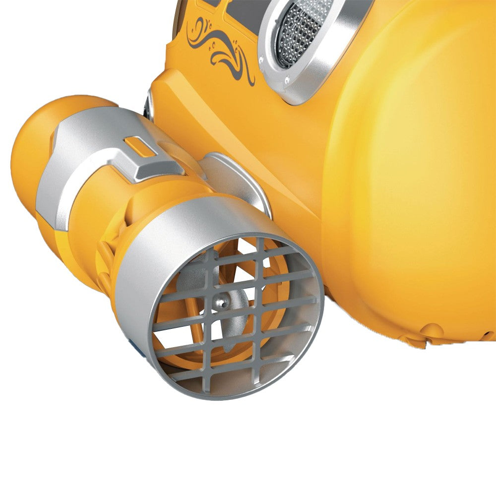 Kids 2.4GHz RC Boat Toys Remote Control Racing Boat with Lights and Spray - Yellow