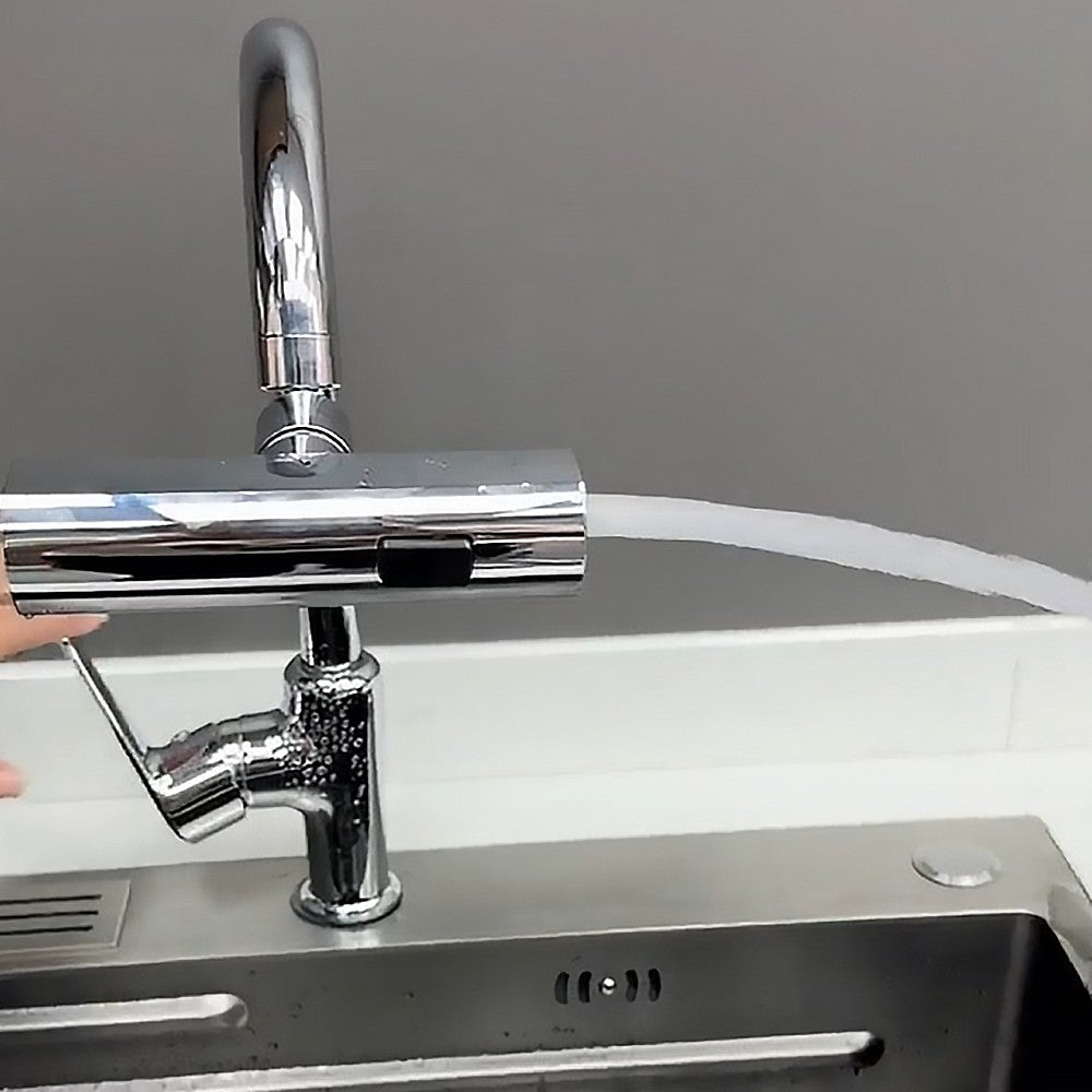 1Pc M22 Thread Waterfall Kitchen Faucet Extension Faucet Anti-Splash Device Water Flowing Sink Tap