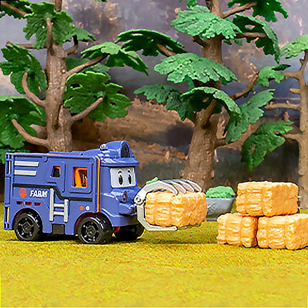 8Pcs Flip Transformable 2-in-1 Engineering Vehicle Sliding Toy Cars For Kids