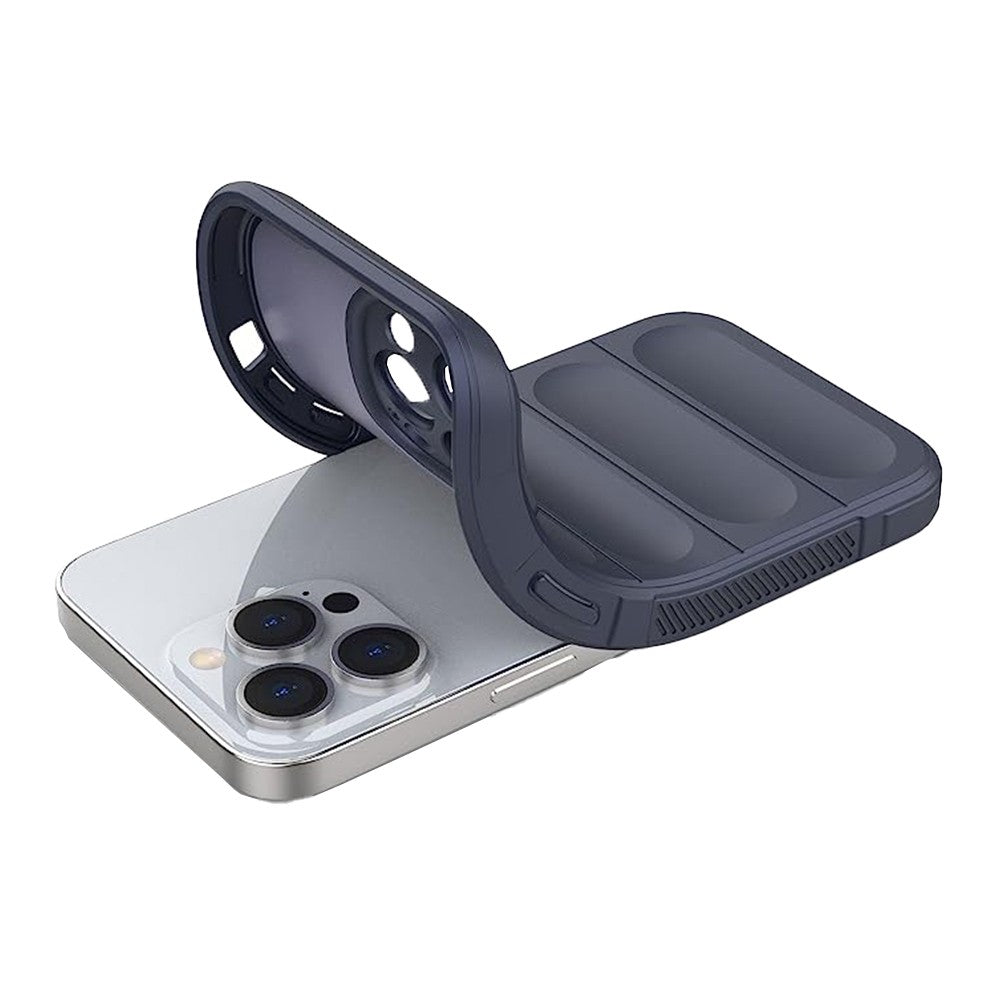 For iPhone 14 Pro Max Phone Case Anti-Scratch Shockproof Phone Protective Cover Dark Blue