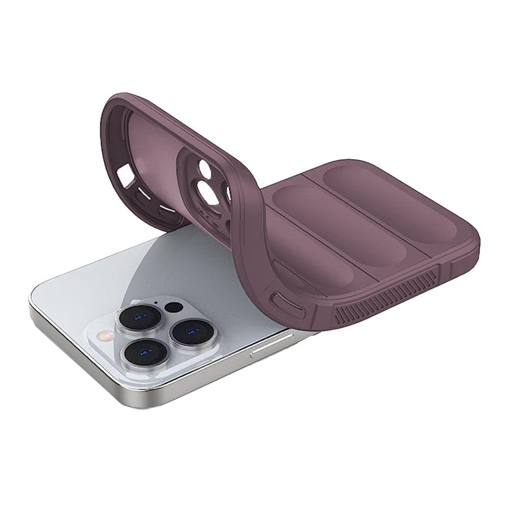 For iPhone 14 Pro Phone Case Anti-Scratch Shockproof Phone Protective Cover Purple