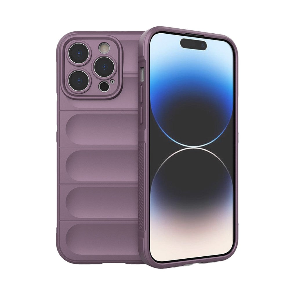 For iPhone 14 Pro Max Phone Case Anti-Scratch Shockproof Phone Protective Cover Purple