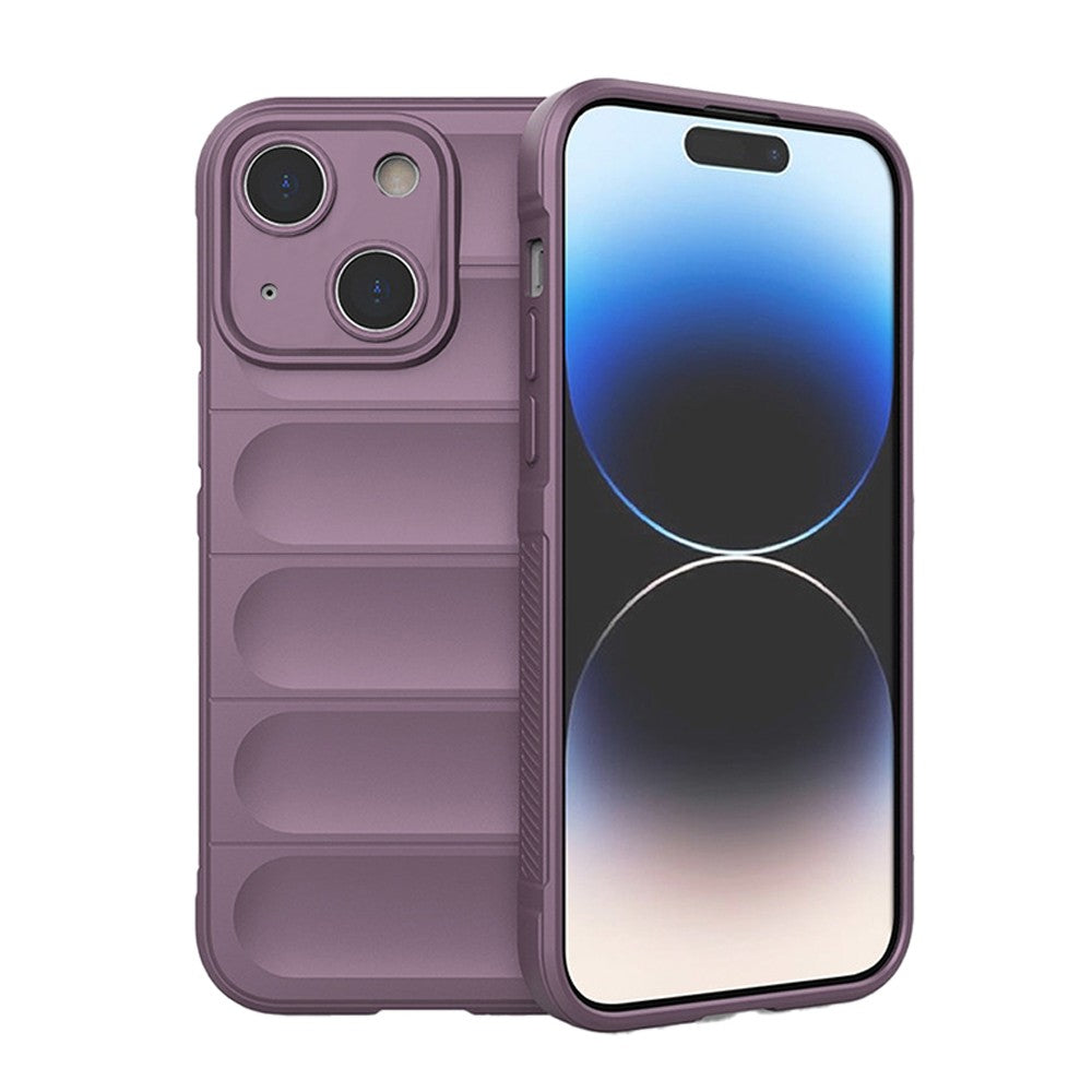 For iPhone 14 Phone Case Anti-Scratch Shockproof Phone Protective Cover Purple