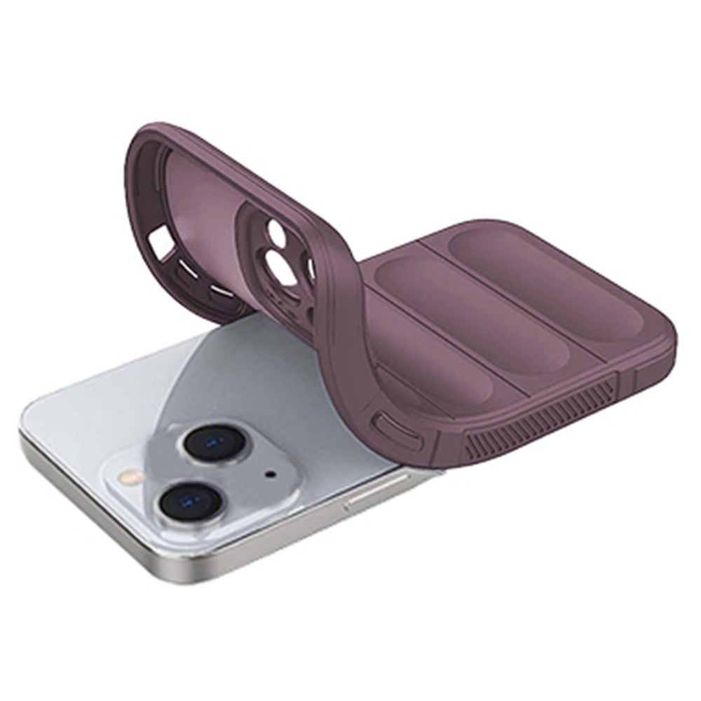 For iPhone 14 Plus Phone Case Anti-Scratch Shockproof Phone Protective Cover Purple