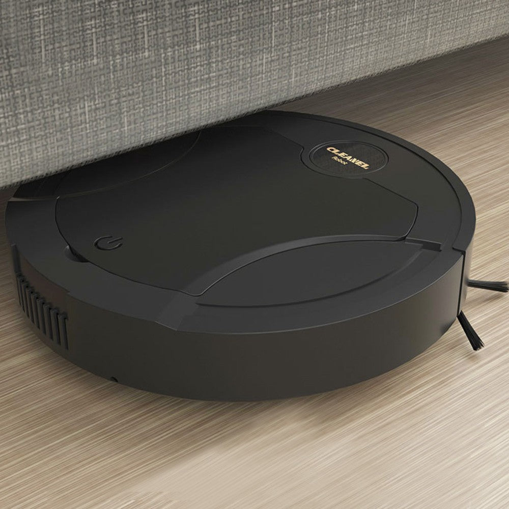 K250A Automatic Smart Sweeping Robot Vacuum Cleaner USB Rechargeable Floor Cleaner with Spray Black