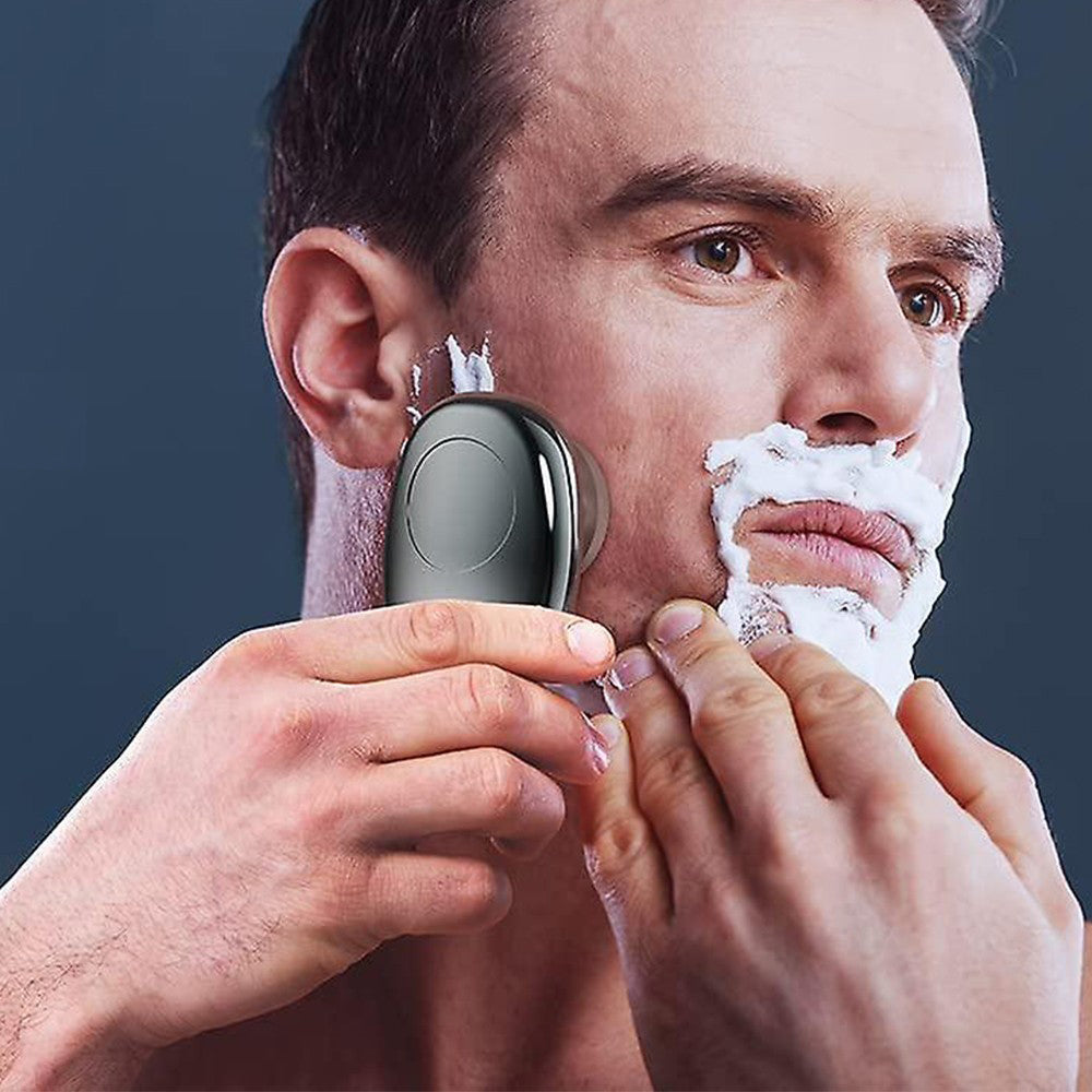 Mini Electric Shaver Rechargeable Shaver Portable Electric Razor Shaver Black