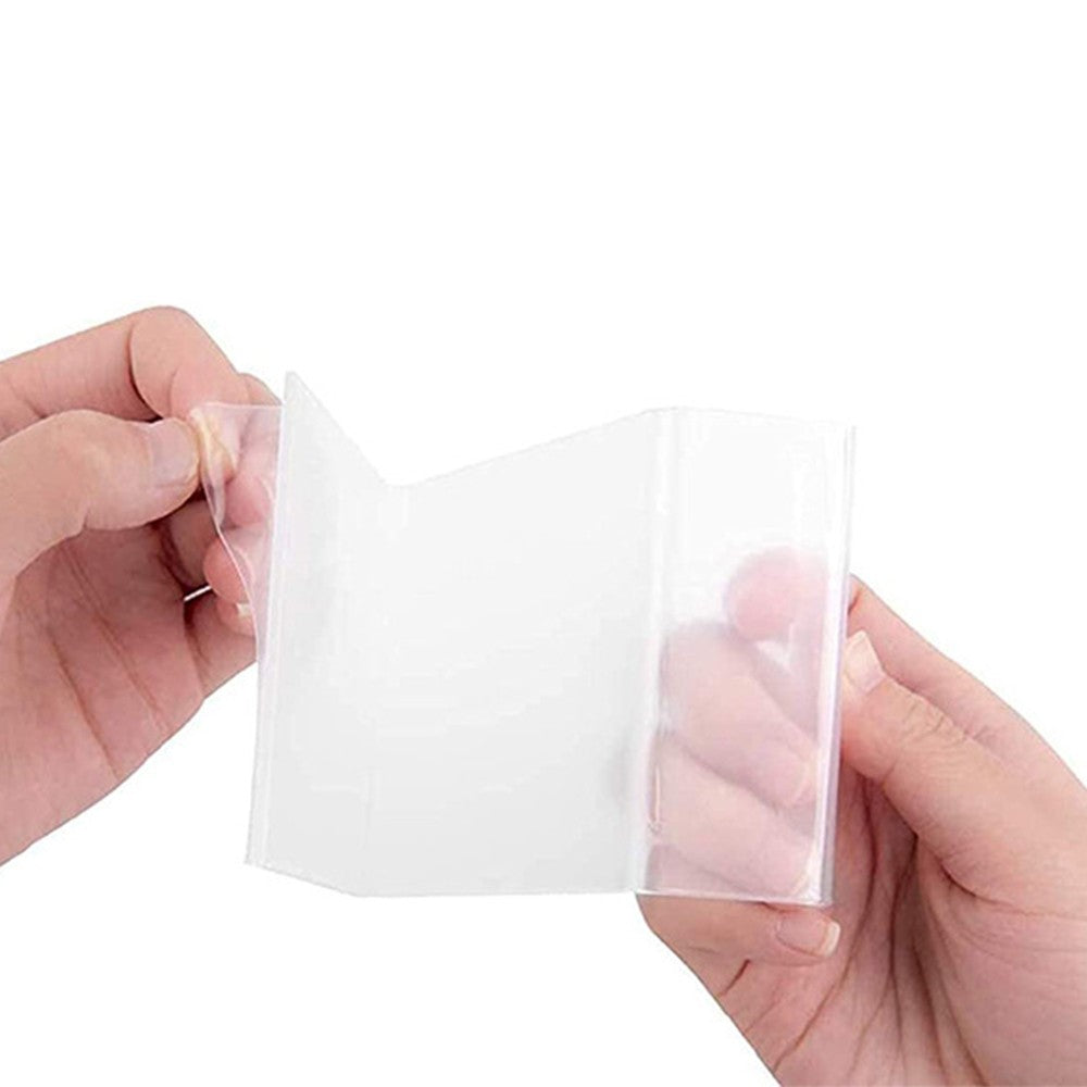 5Pcs Clear Acrylic Book Stand with Ledge Picture Display Easel CDs Phone Holder