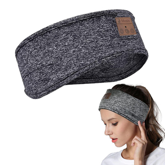 Bluetooth 5.2 Sleeping Headphones Headband Wireless Earphone Sports Headband Grey