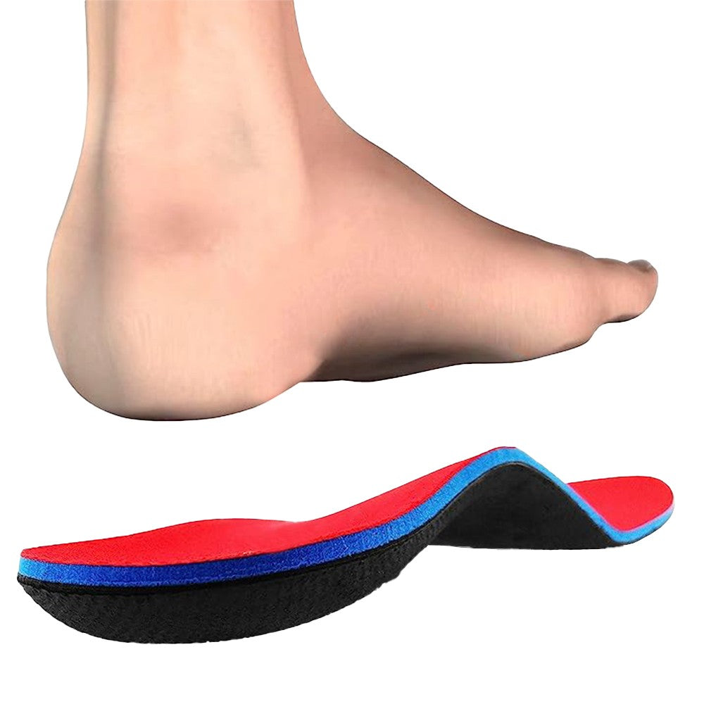 Pair of Orthotic Insoles Arch Support Shoes Insert Pads for Flat Feet EUR 45-47