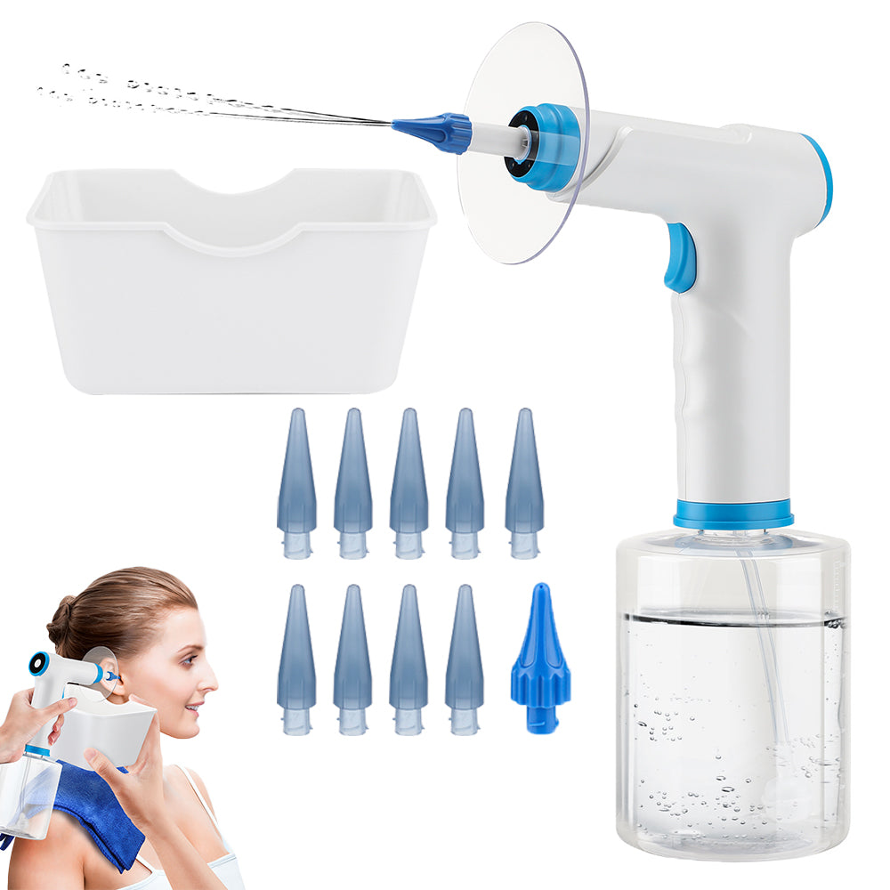 Electric Ear Wax Removal Tool Ear Cleaning Kit Reusable Ear Washer