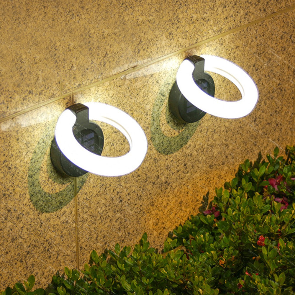 4Pcs 17LEDs Solar Power Ground Lights Outdoor Buried Garden Lawn Path Lamps White Light