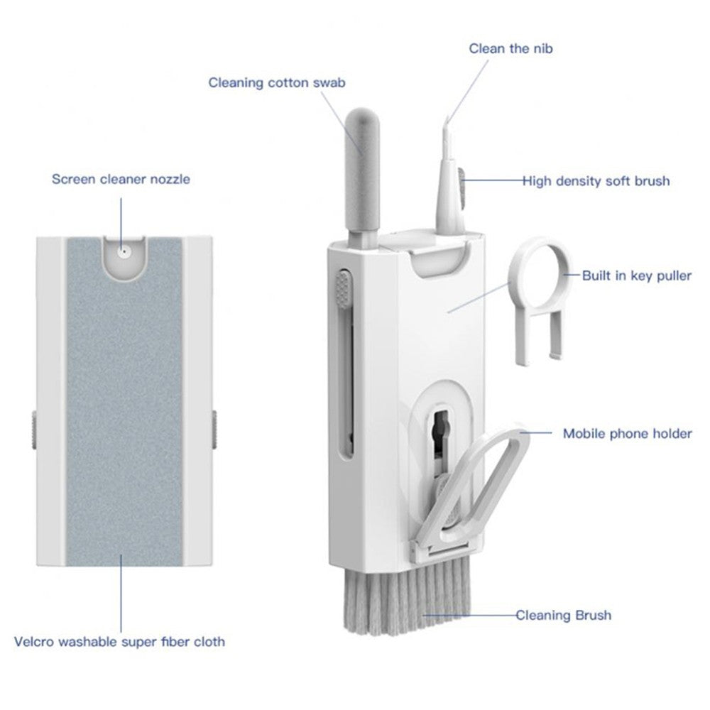 2 X 8-Piece Multi-Functional Keyboard Cleaning Kit Laptop Screen Cleaning Tool