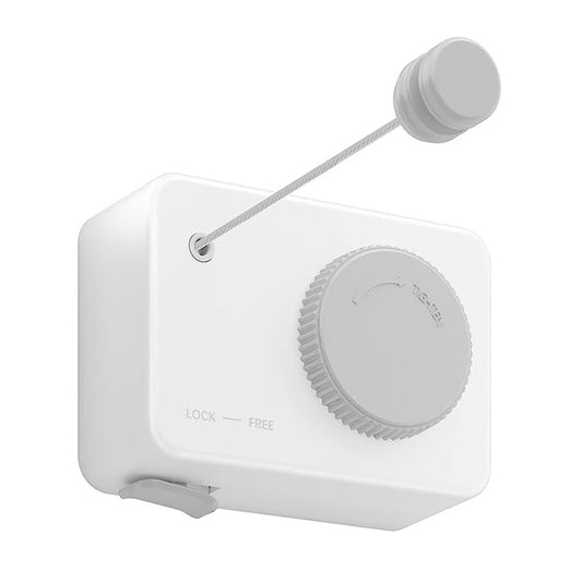 Retractable Clothesline Wall Mounted Clothes Line Laundry Line for Indoor Outdoor Green