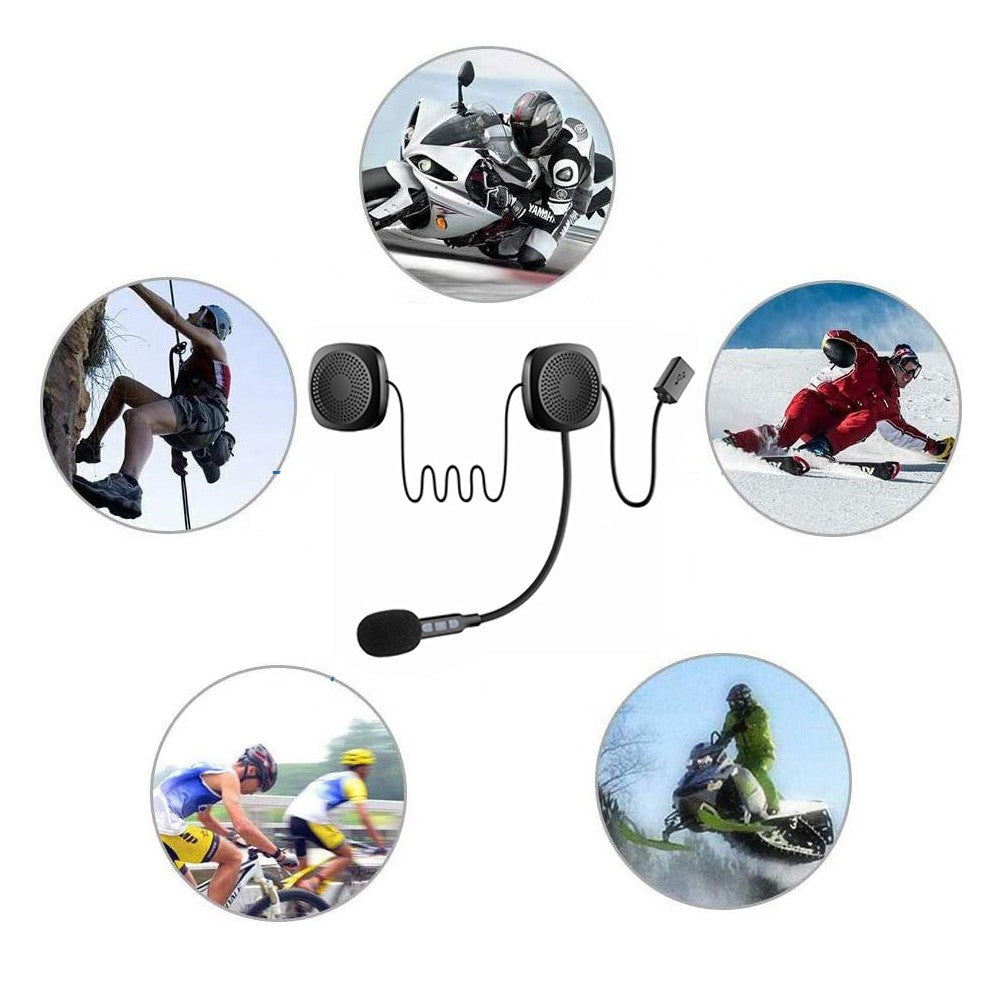 Motorcycle Helmet Bluetooth 5.0 Headset Motorcycle Headphone