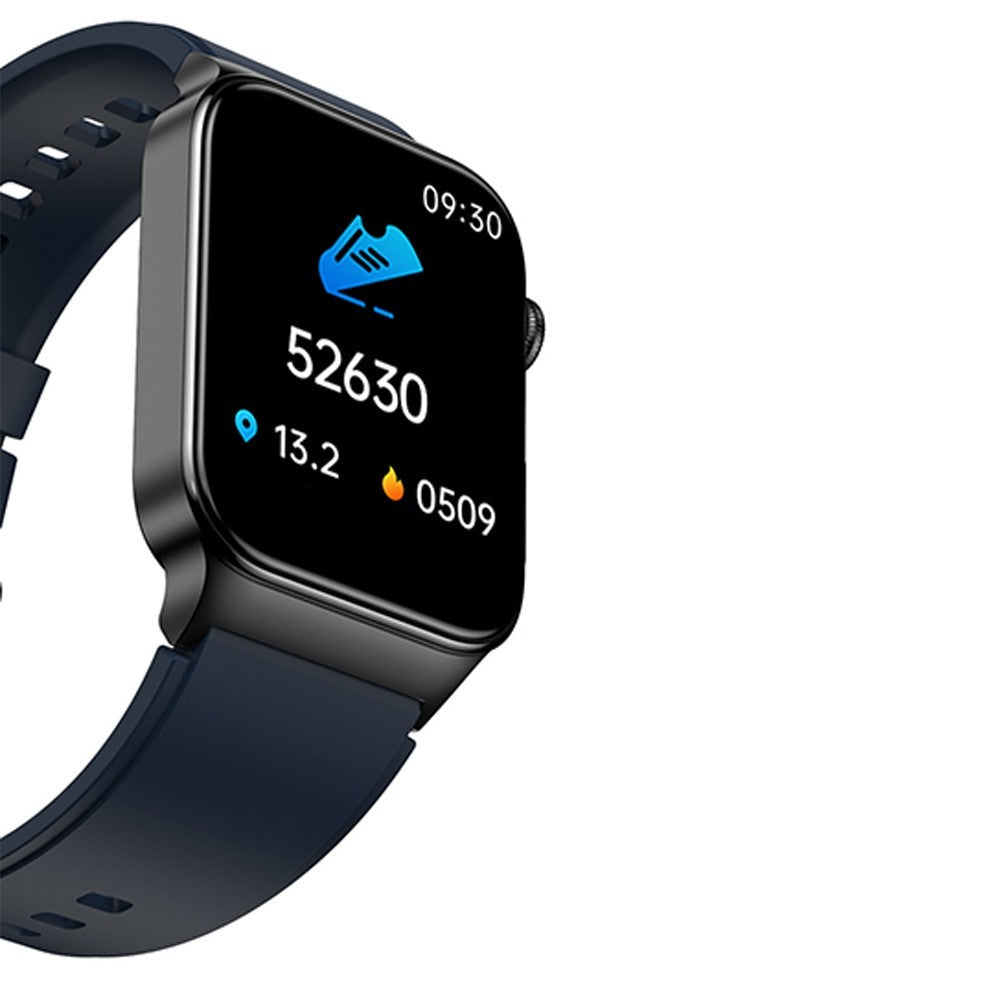 Bluetooth Smart Watch Sport Watch Blood Glucose ECG Monitoring Watch Dark Blue