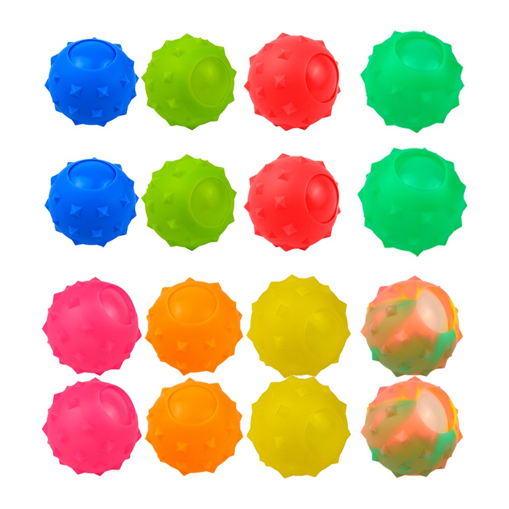 16Pcs Reusable Water Balls Quick Fill Water Balloons Bombs Kids Adult Water Fight Toy-Spike Ball
