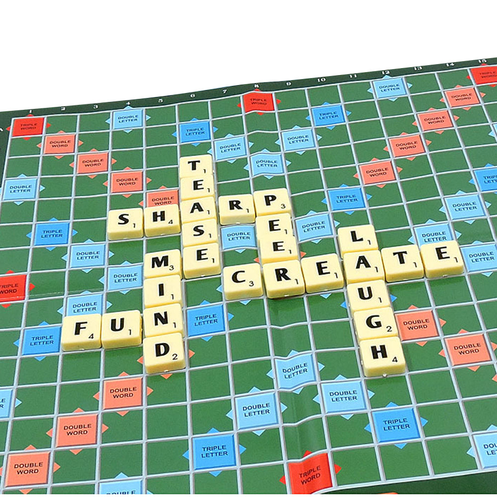 2x Scrabble Board Game Toy Educational Toy for Kid