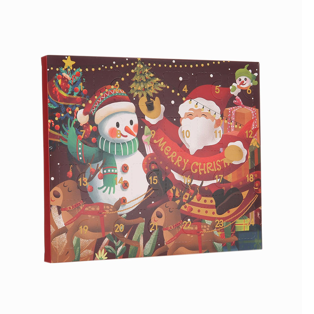 Christmas Advent Calendar Pendant Ornaments DIY Necklaces Bracelets for Girls