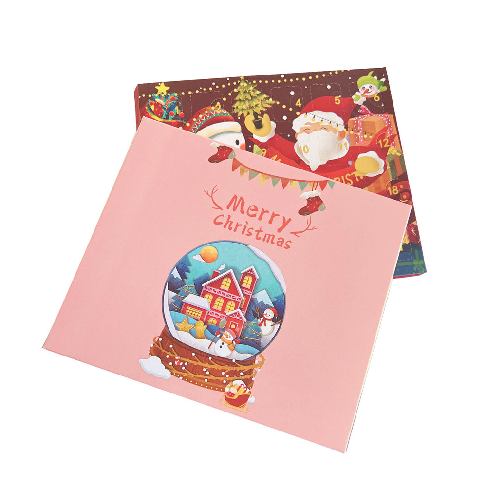 Christmas Advent Calendar Pendant Ornaments DIY Necklaces Bracelets for Girls