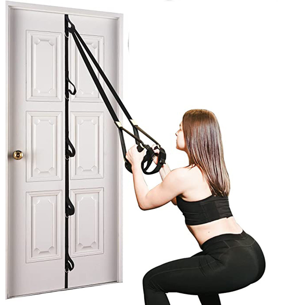 Multi-Point Door Anchor Strap for Resistance Band Workouts