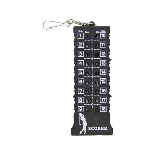 18 Hole Golf Score Counter Stroke Counter Black