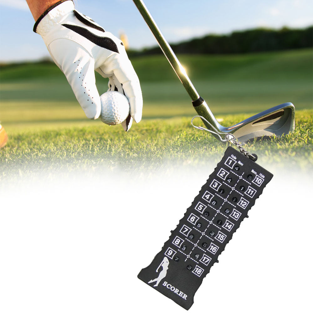 18 Hole Golf Score Counter Stroke Counter Black