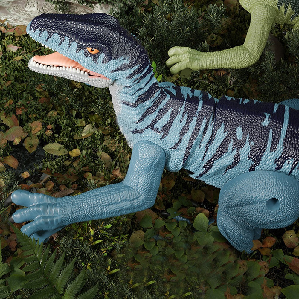 2.4Ghz Velociraptor Remote Control Dinosaur Toy Kids Electric RC Walking Dinosaur Toy