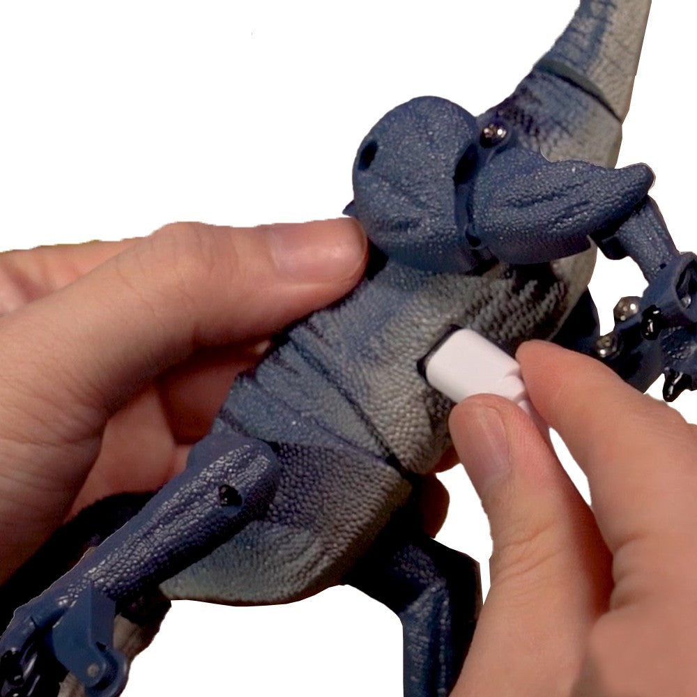 2.4Ghz Velociraptor Remote Control Dinosaur Toy Kids Electric RC Walking Dinosaur Toy