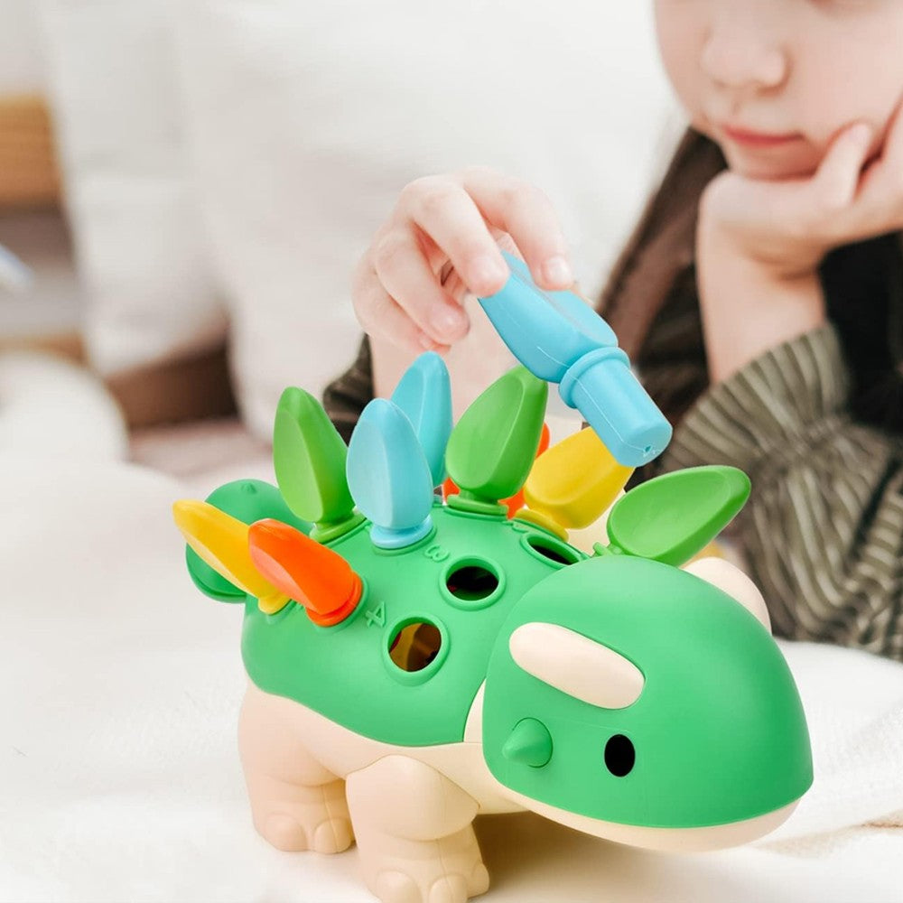 2xBaby Sensory Montessori Dinosaur Fine Motor Skills Sorting Toys
