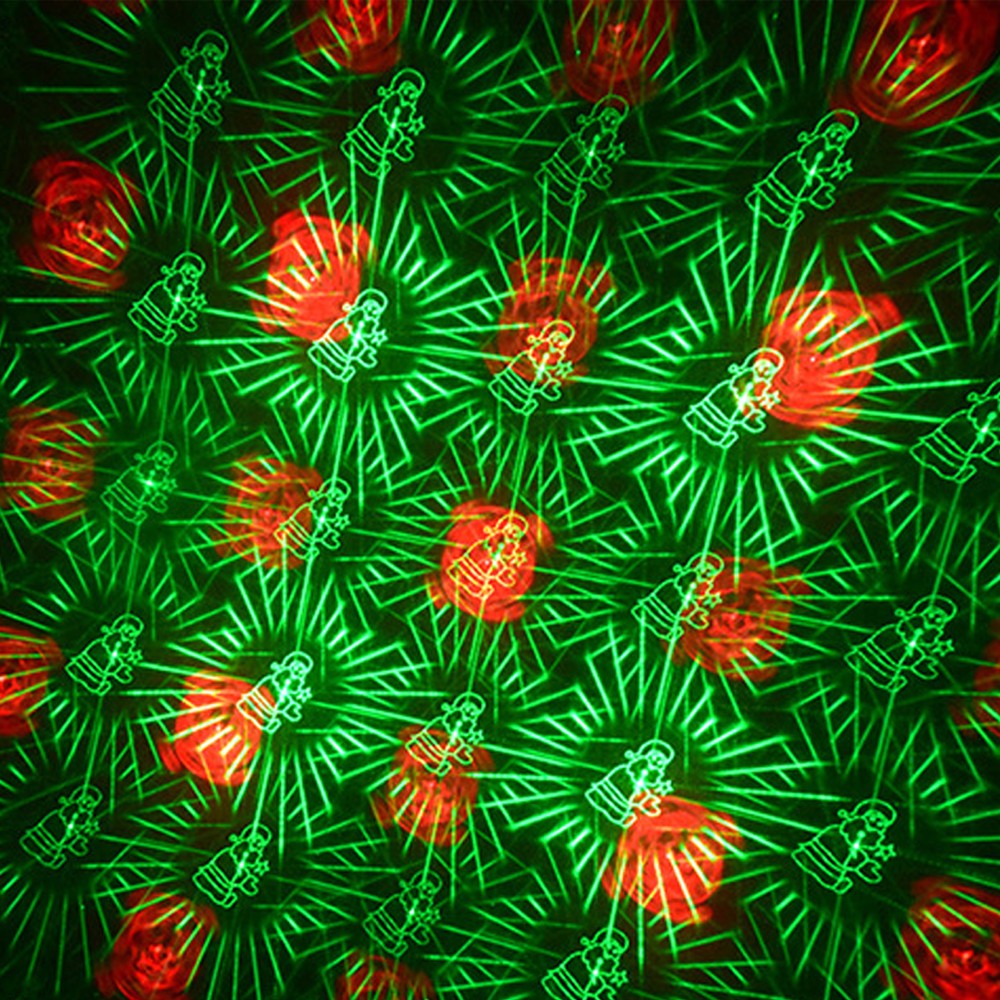 USB Christmas Atmosphere Projector Lamp LED Room Decoration Projector Night Light - Style 1