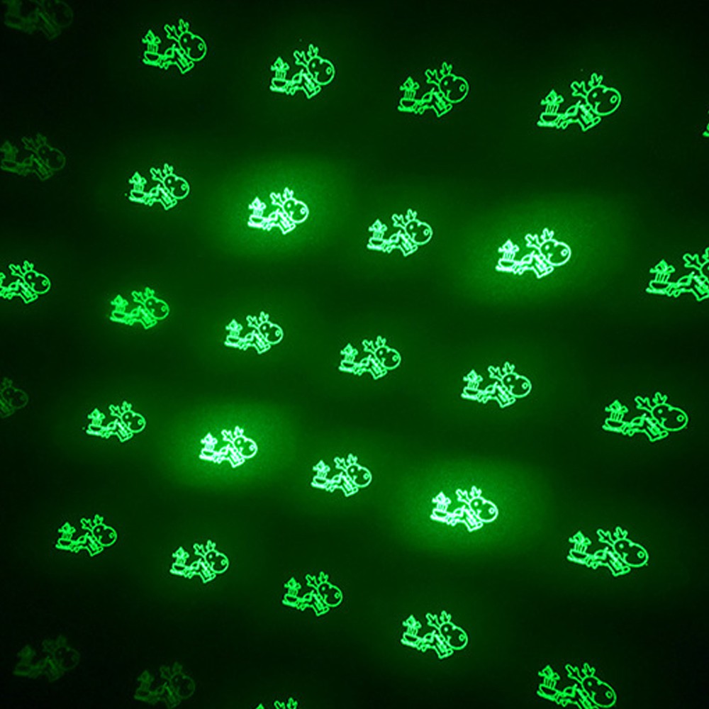 USB Christmas Atmosphere Projector Lamp LED Room Decoration Projector Night Light - Style 2