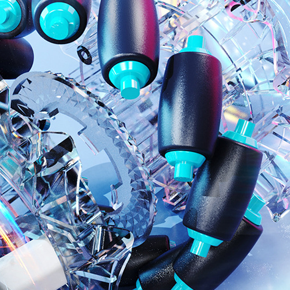 Blue Remote Control Car 2.4GHz High Speed All Terrains Road RC Car Toy