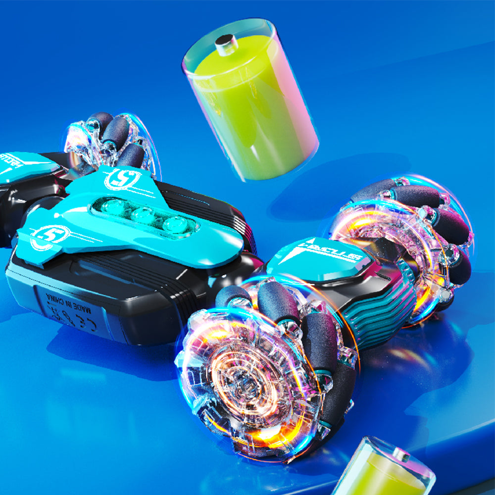 Blue Remote Control Car 2.4GHz High Speed All Terrains Road RC Car Toy