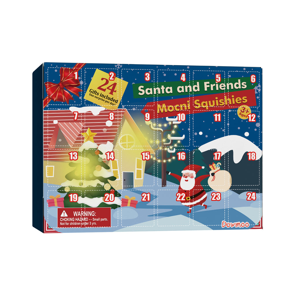 2 X 24 Days Christmas Countdown Advent Calendar with 24 Toys