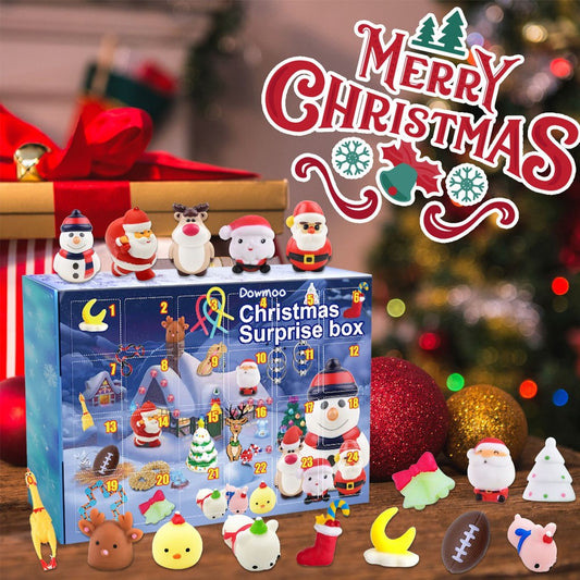 1Pc 24 Days Christmas Fidget Toy Advent Calendar Xmas Countdown Calendar Blind Box