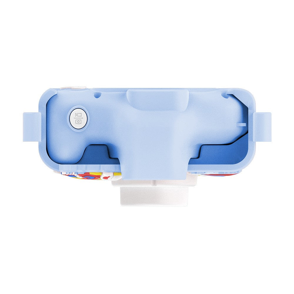 Blue 1080P HD Kids Digital Camera Unicorn Camera Toy with 32G Memory Card