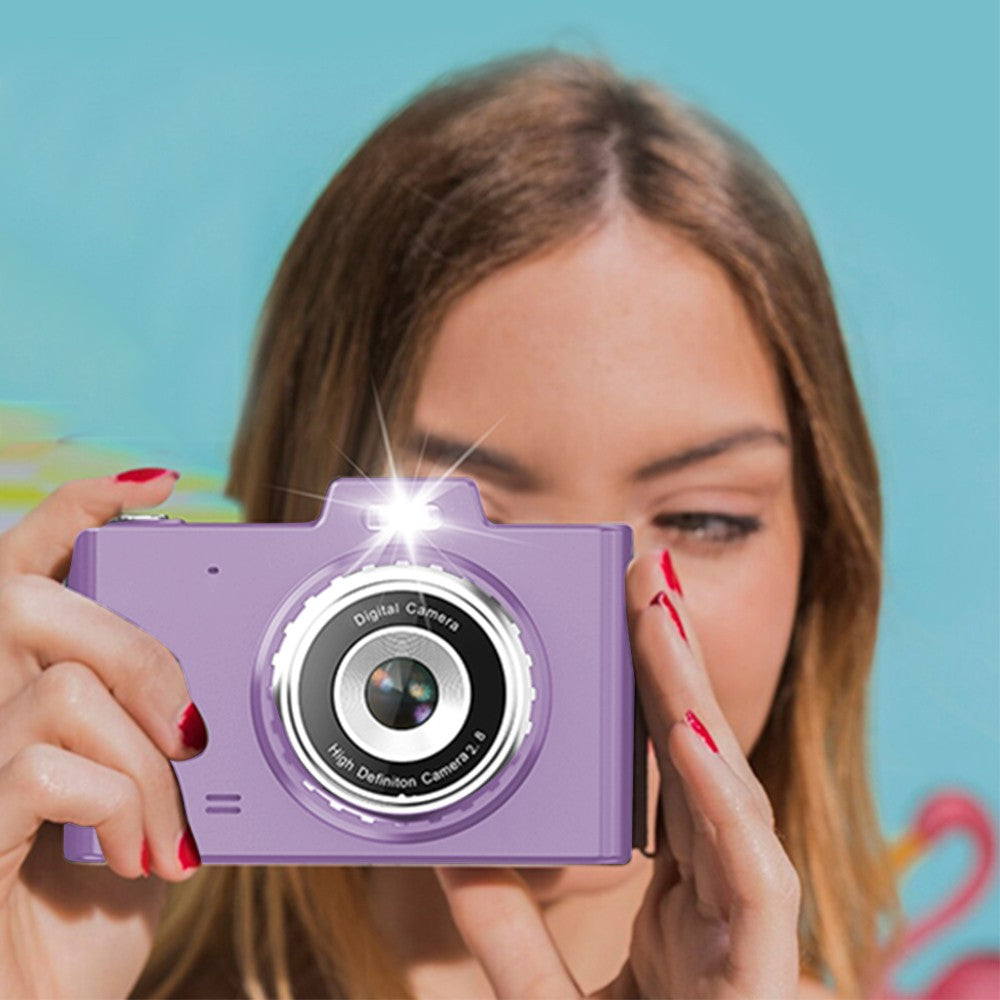 1080P HD Digital Camera with 32G Memory Card - Purple