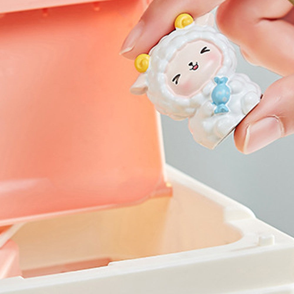 Mini Home Claw Machine with Sound Effect Kids Toys for Girls and Boys - Pink