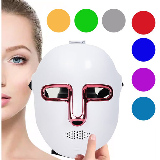 7 Color Led Light Therapy Facial Photon Light therapy Mask for Skin Care