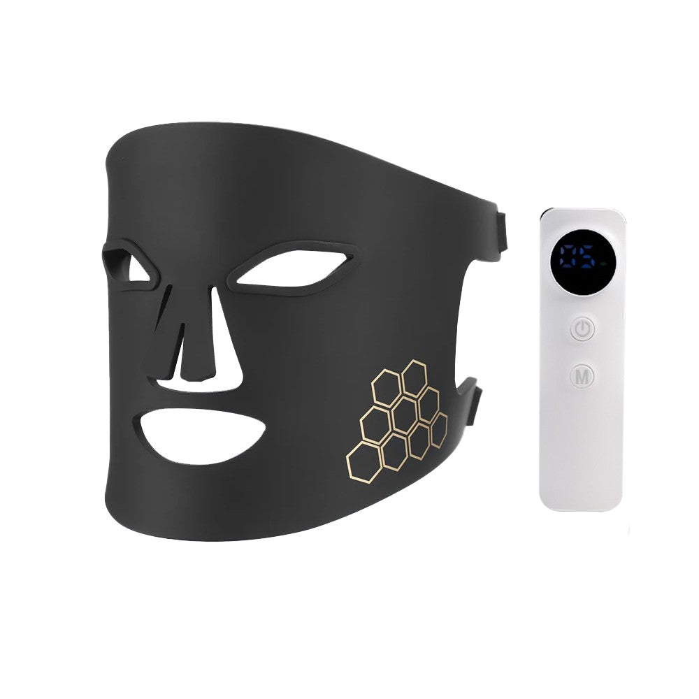 Silicone Led Light Therapy Facial Photon Light therapy Mask for Skin Care