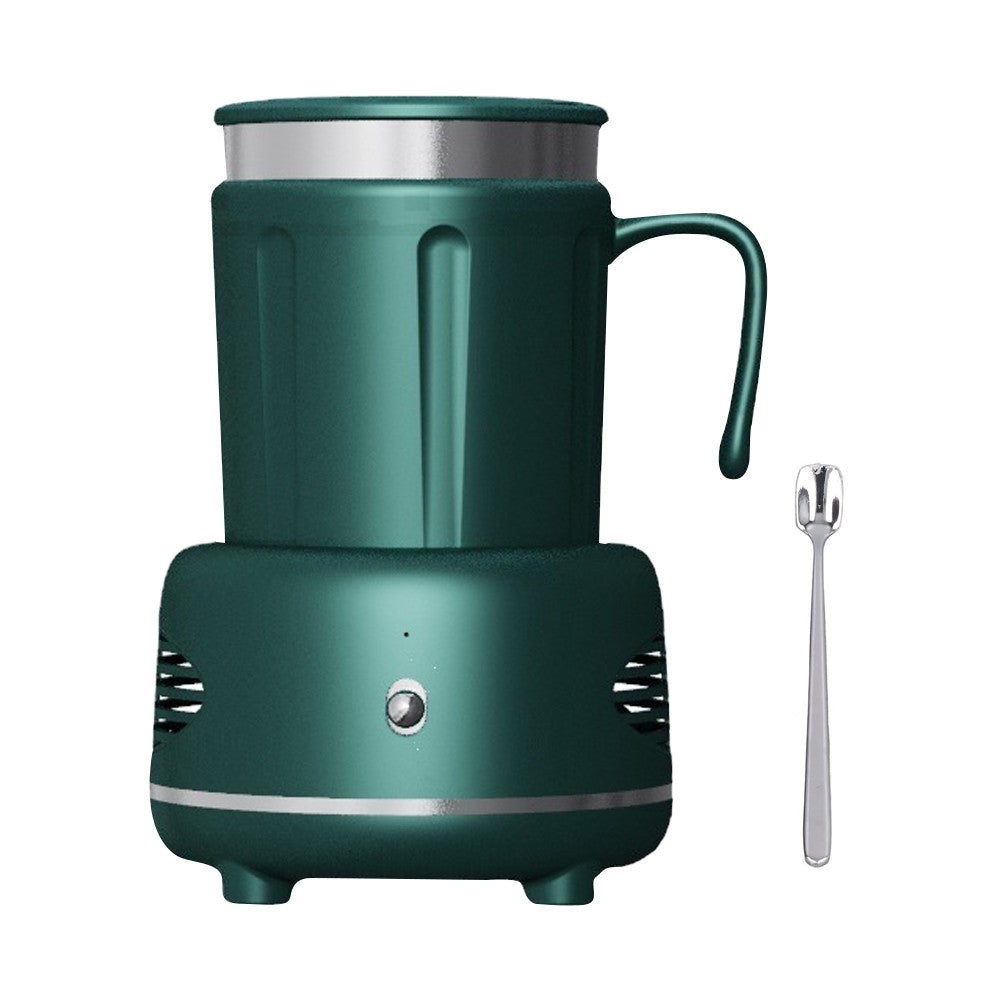 Electric Cooler Warmer Cup Fast Cooling Heating Coffee Milk Tea - Green