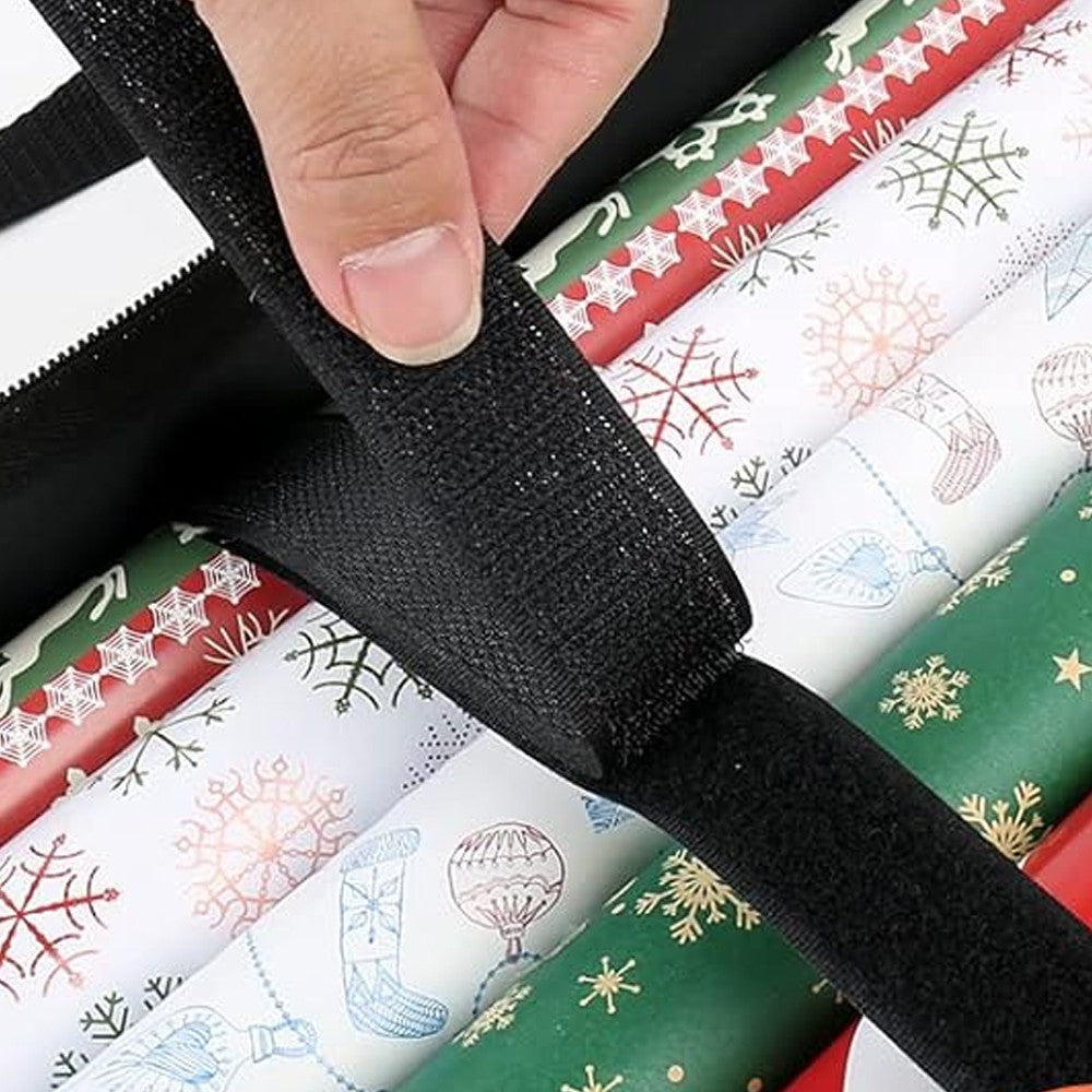 Wrapping Paper Storage Bag Oxford Cloth Christmas Bows Ribbons Organizer Underbed Storage Bag - L