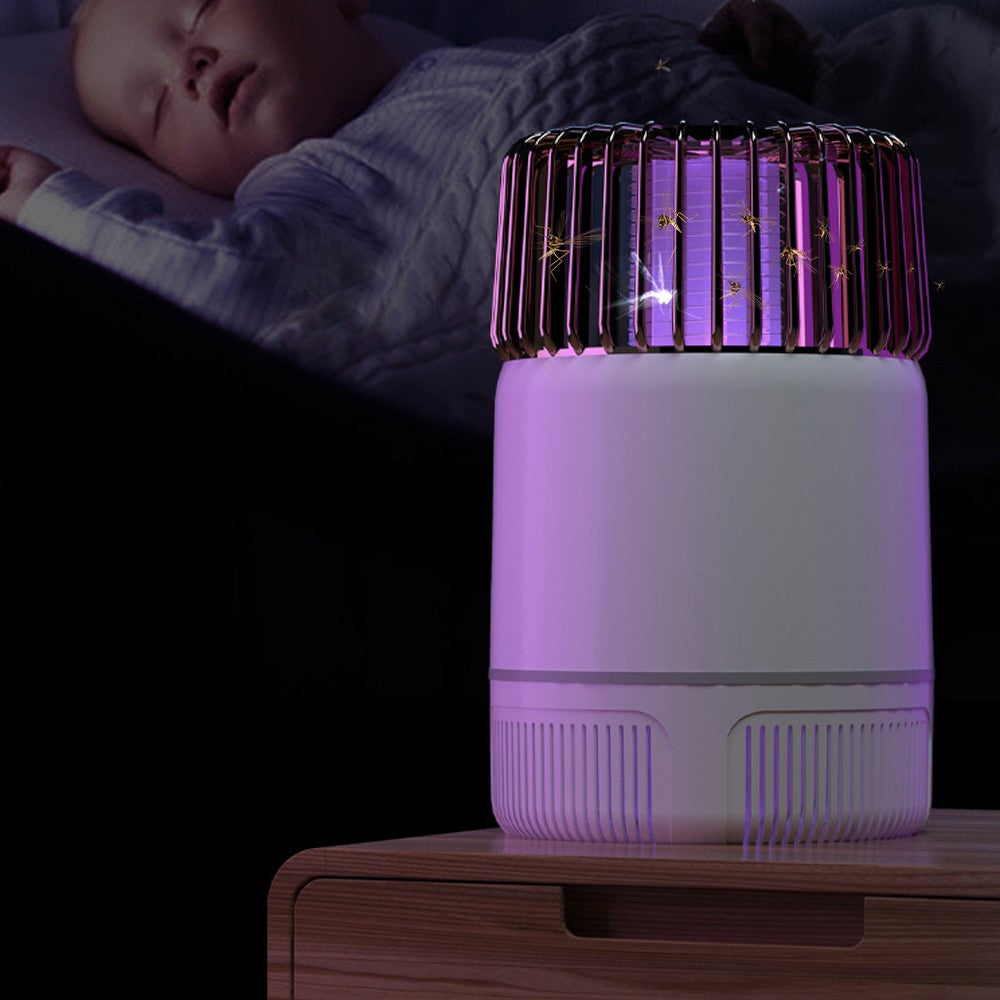 USB Electric Mosquito Killer Lamp Mosquito Catcher Mosquito Trap - White