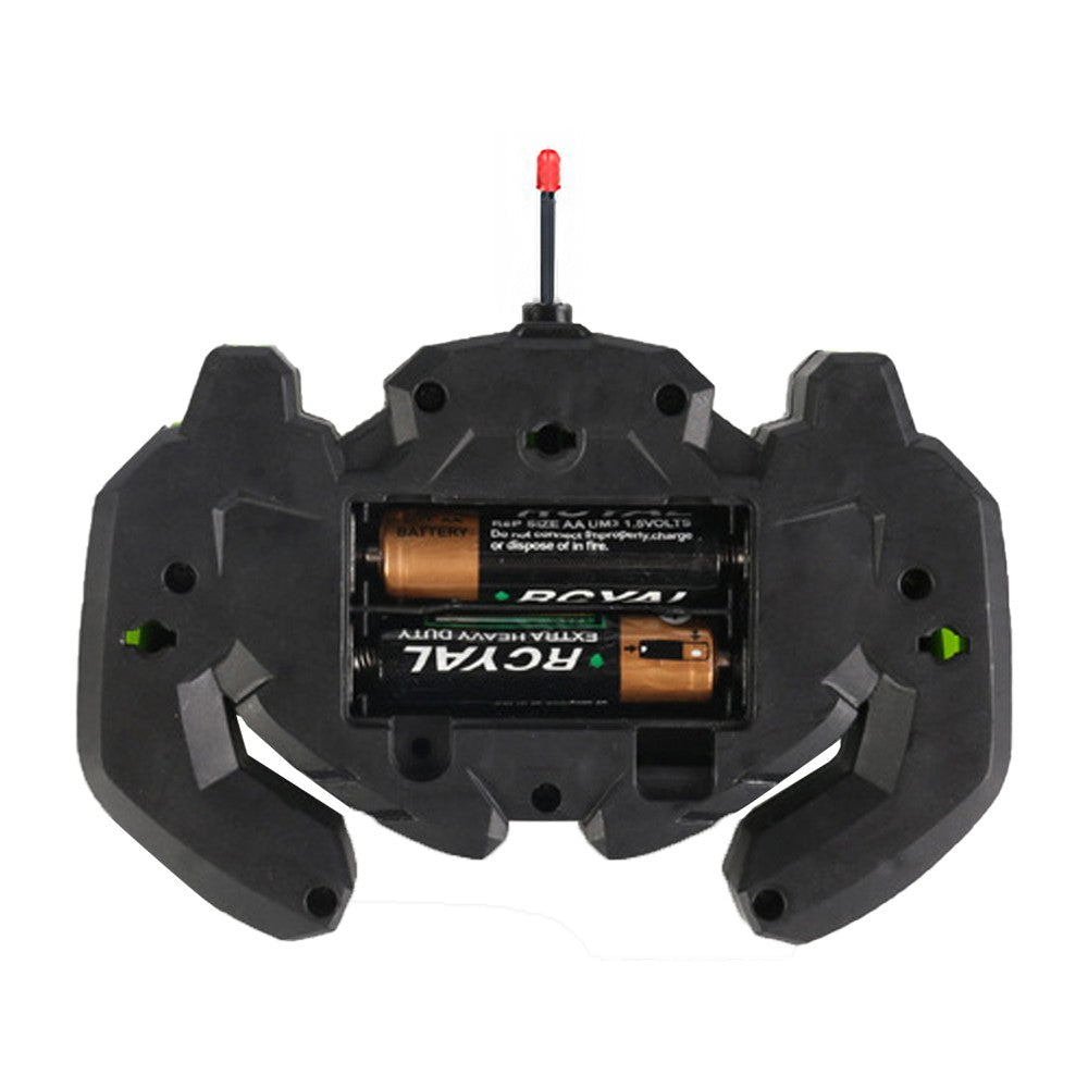 Remote Control Dancing Stunt Car Crazy Jumping Car Kids Wireless RC Car Toy with Light Music - Red